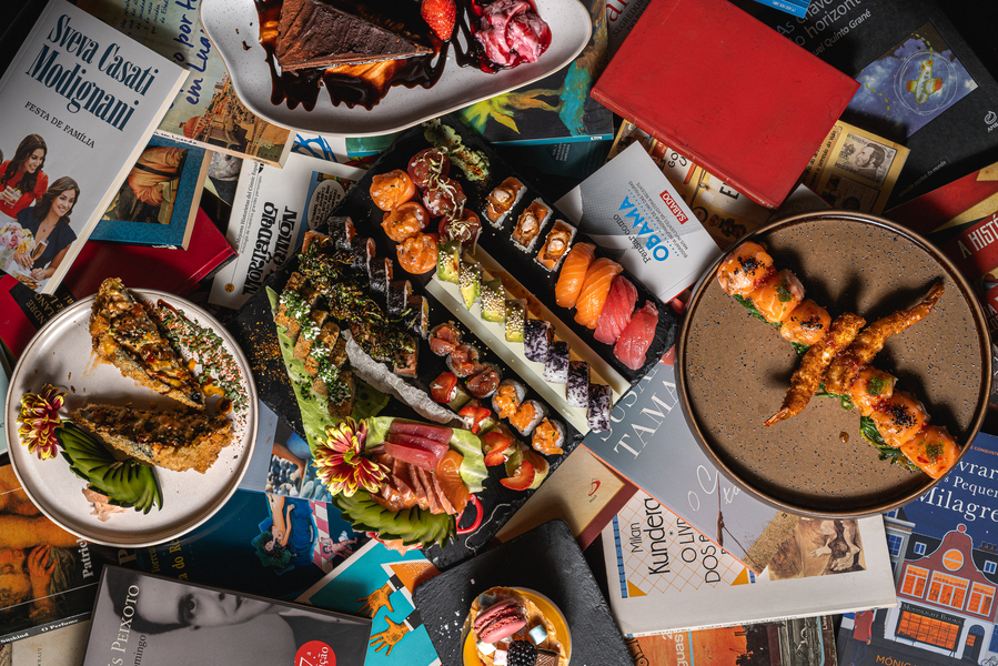 Foto da capa de SBO Sushi, Sabores e Livros